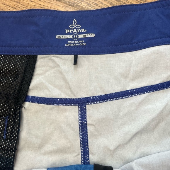 Men’s Prana Board Shorts Size 38 EUC - Picture 4 of 8